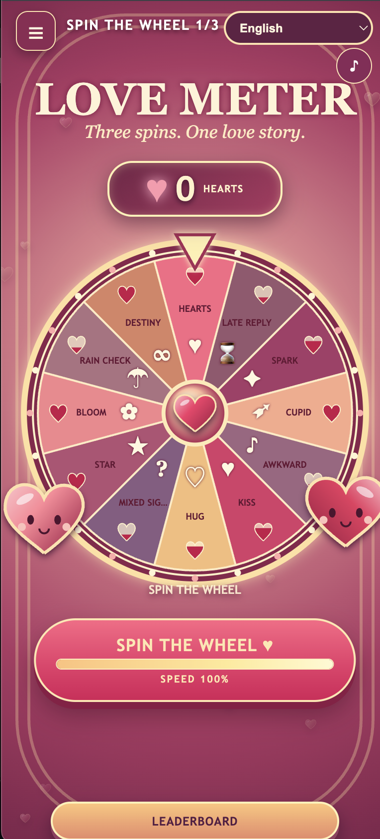 Love Meter screenshot