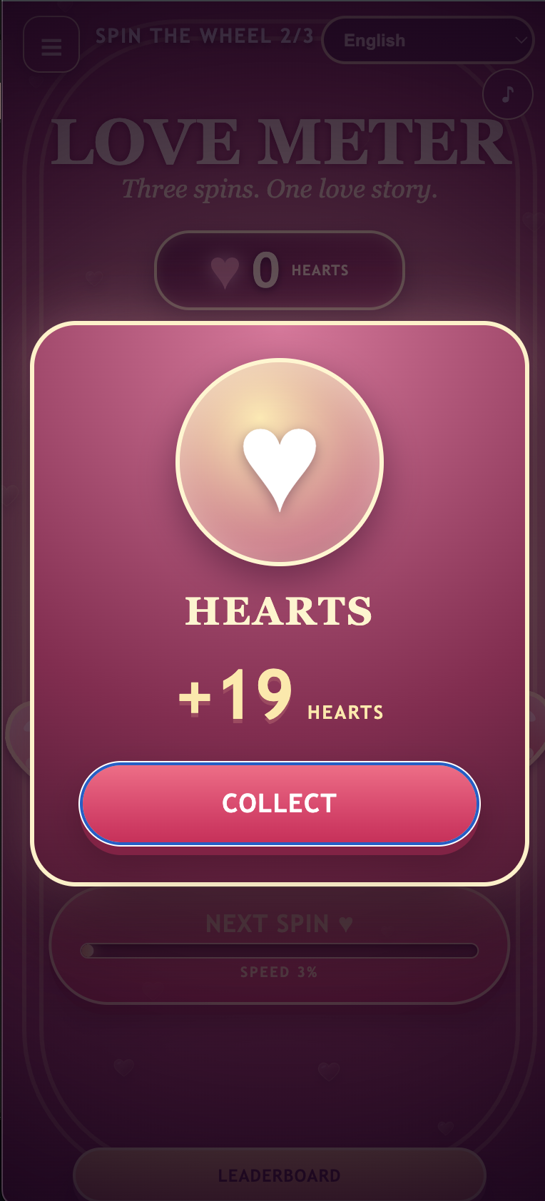 Love Meter screenshot