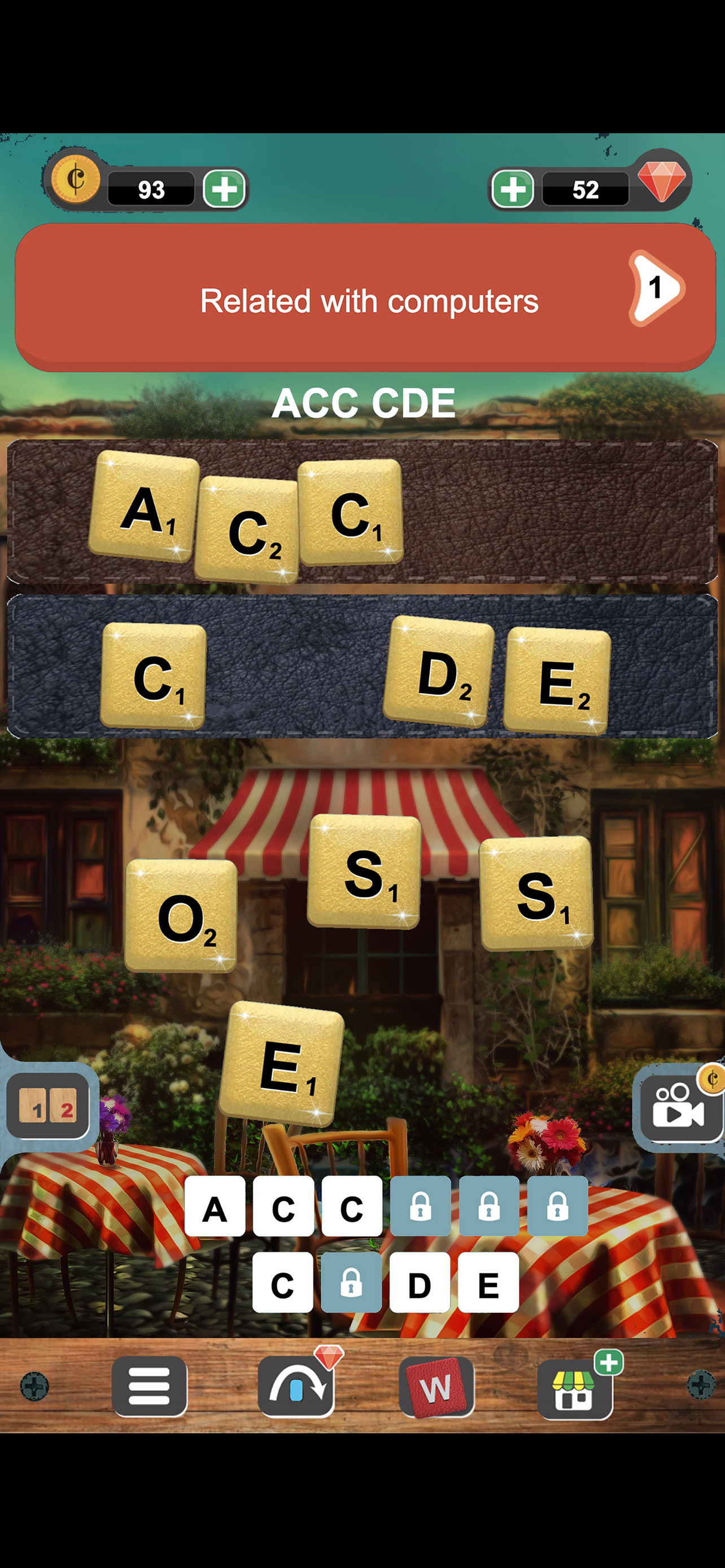 WorDrag Cafe screenshot